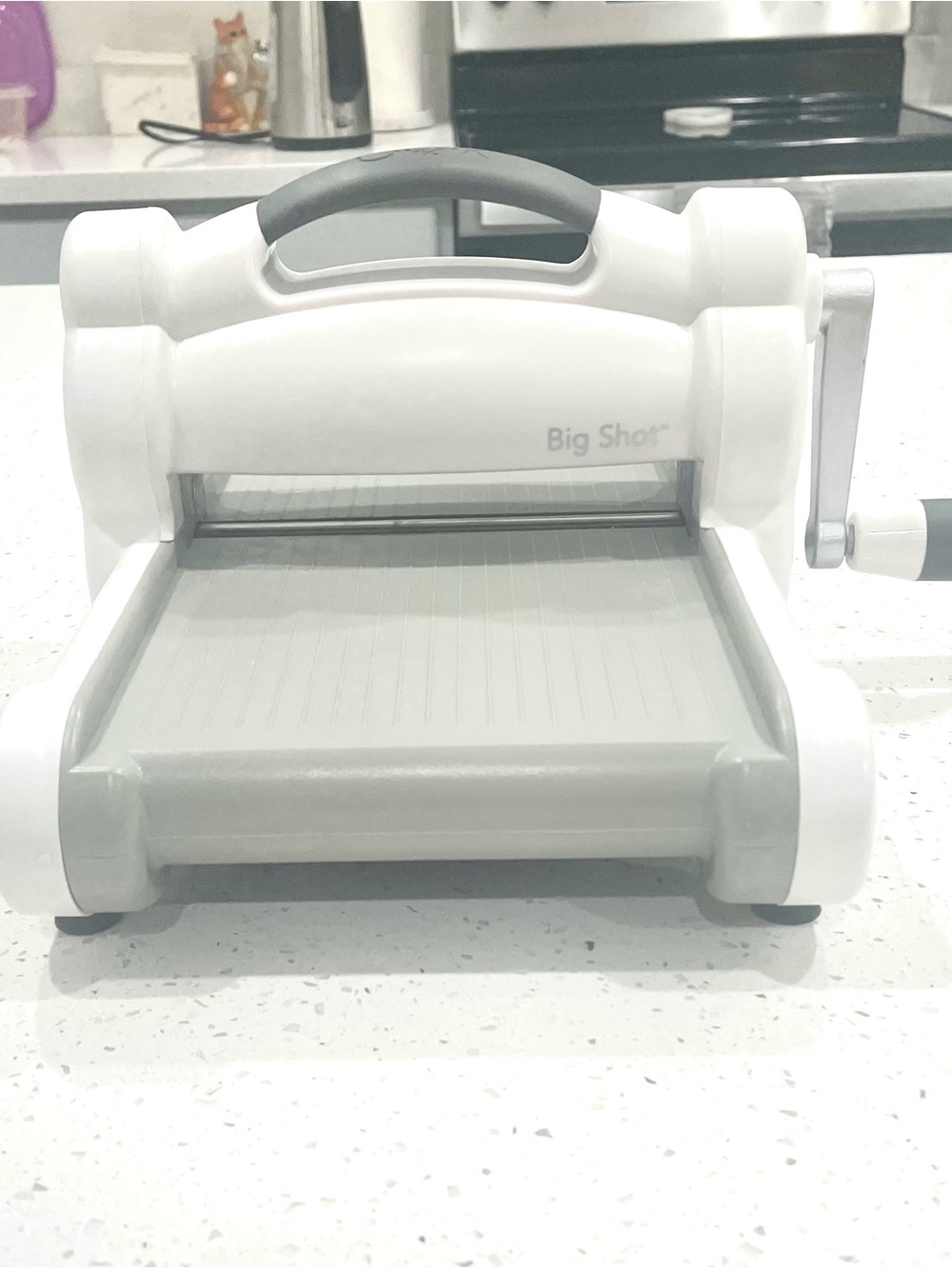 Sizzix Big Shot White & Gray Portable Die-Cutting Machine